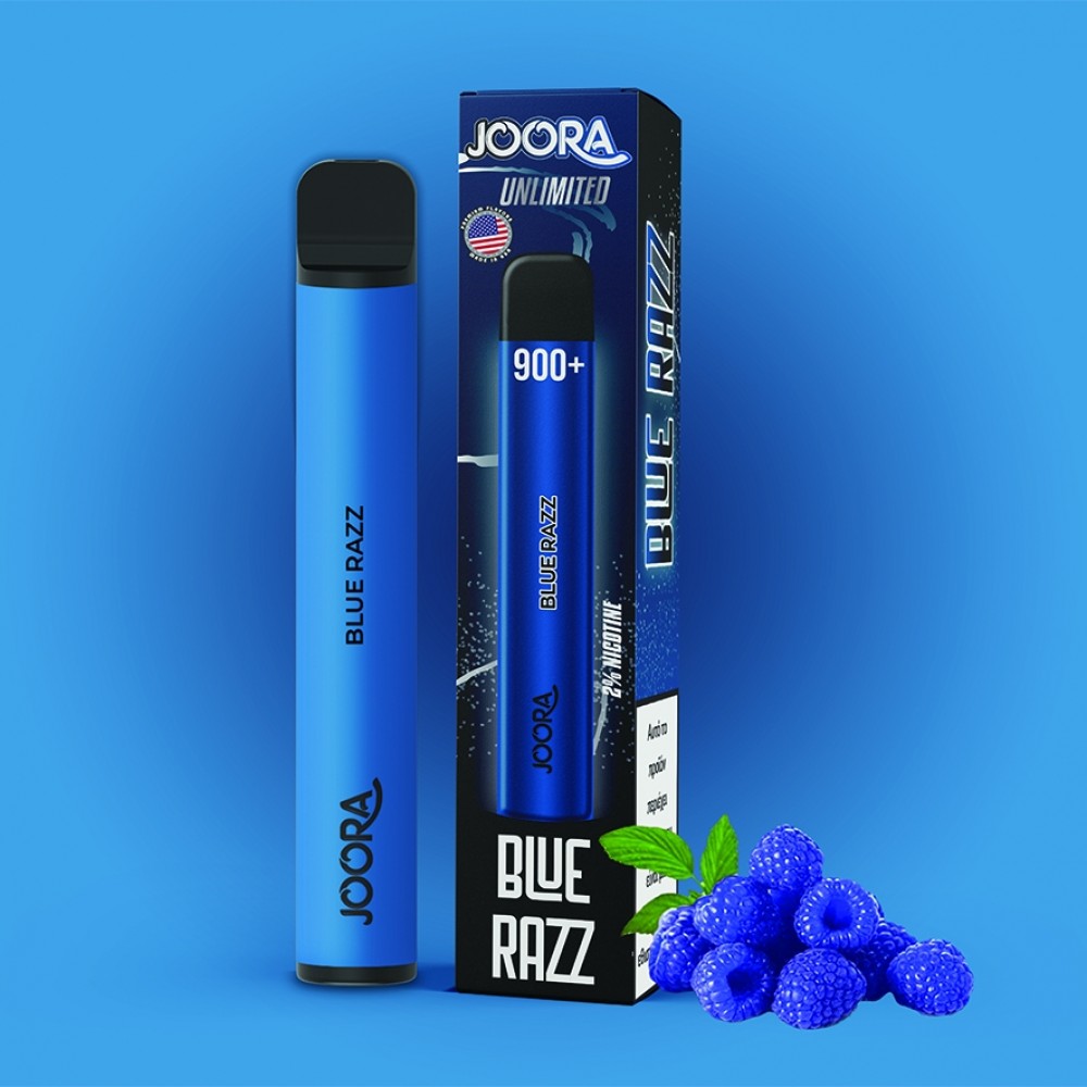Joora Pod Unlimited 900+ Blue Razz