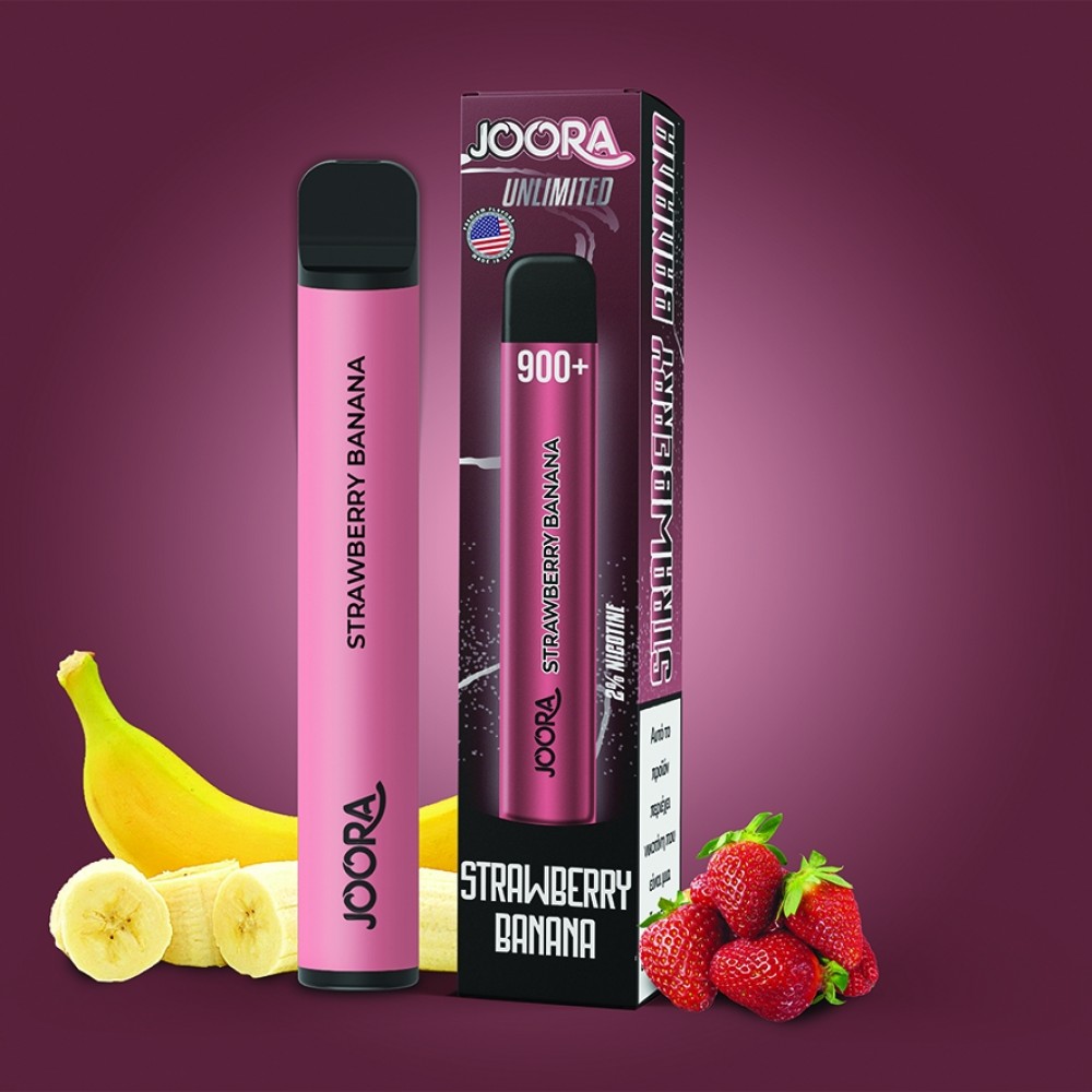 Joora Pod Unlimited 900+ Strawberry Banana