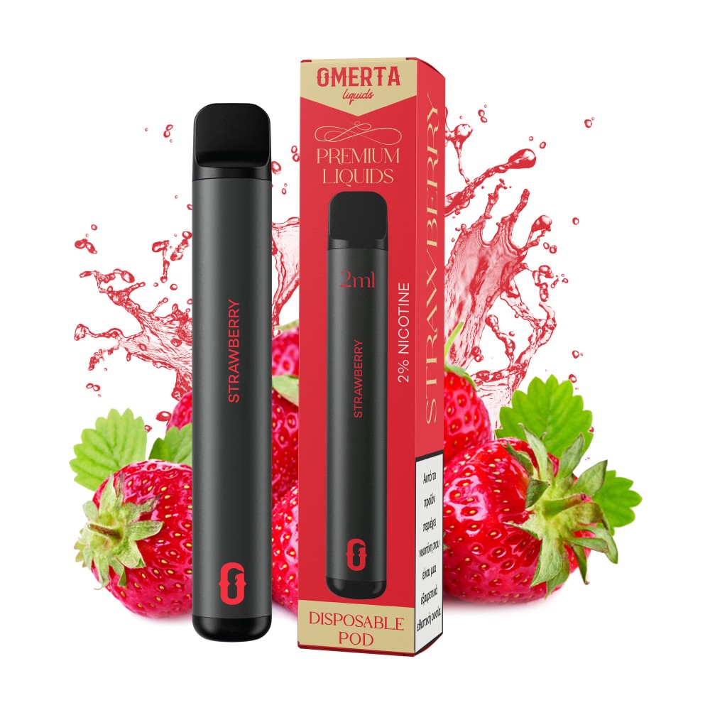 Omerta Pod Gen 2 Strawberry 2%