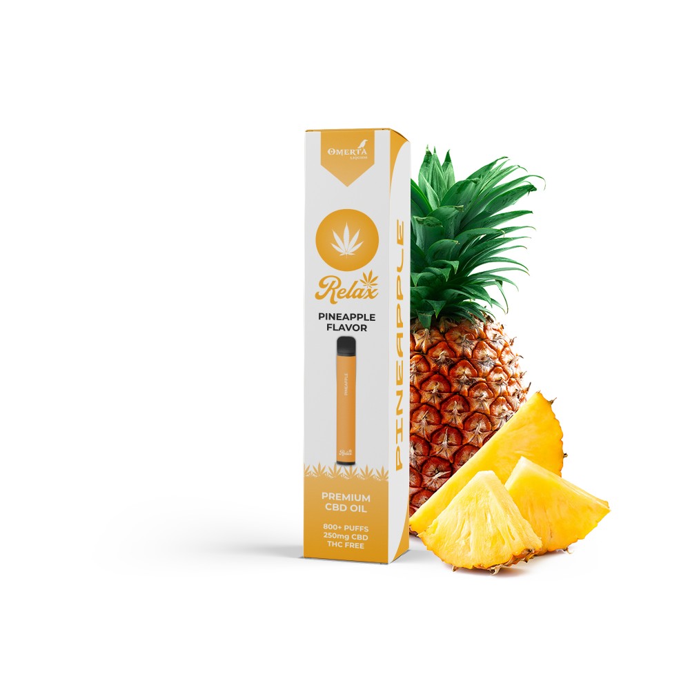 Relax Disposable Pod CBD Pineapple