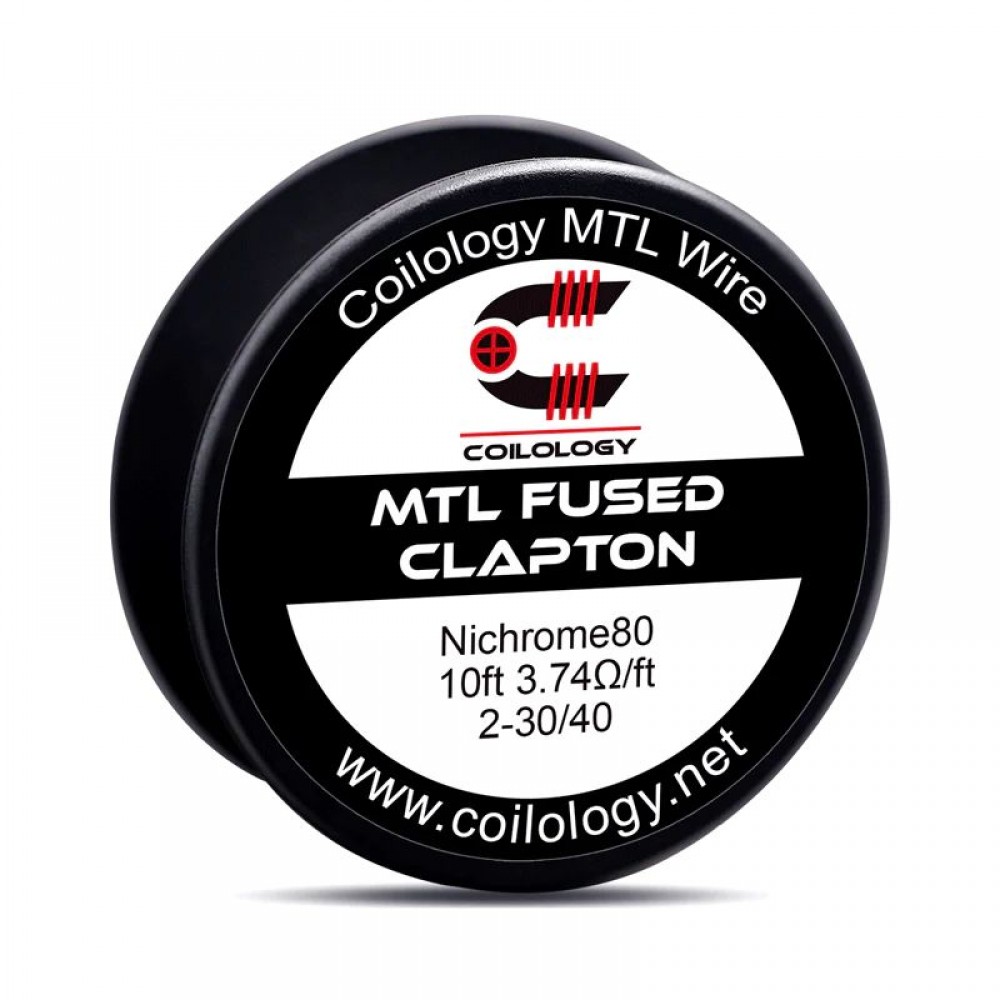 Coilology Ni80 MTL Fused Clapton Wire 2-30*40 3m