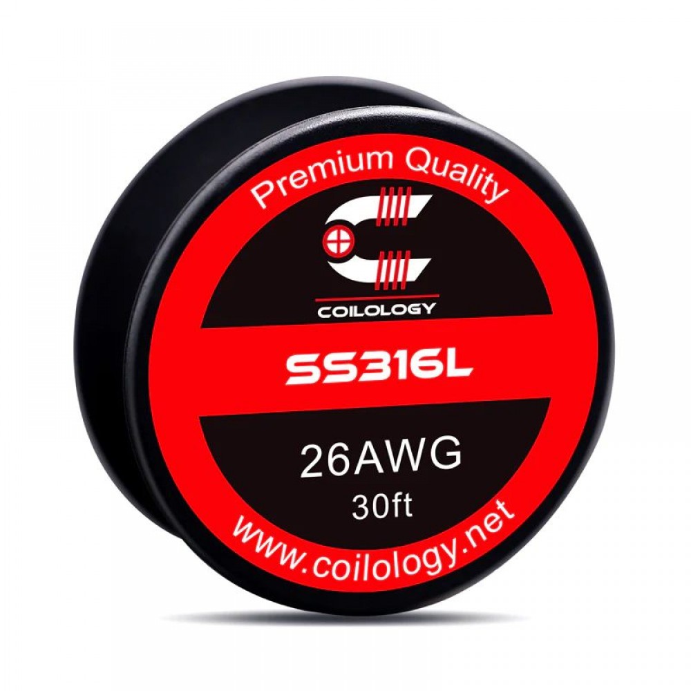 Coilology SS316L Wire 26GA 10m