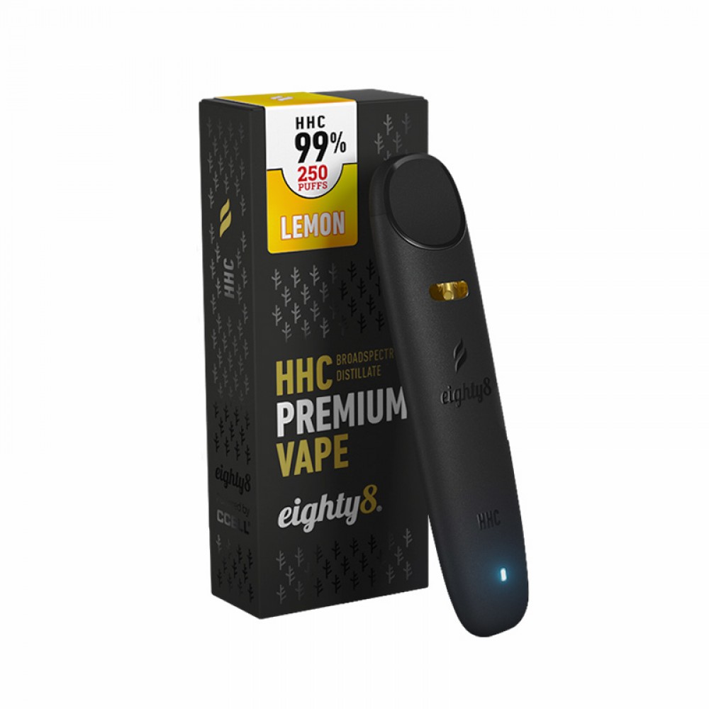 Eighty8 Vape Disposable HHC Lemon 0.5ml