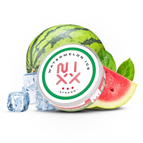 NIXX Nicotine Pouch Slim Watermelon Ice 30mg/g 24pcs
