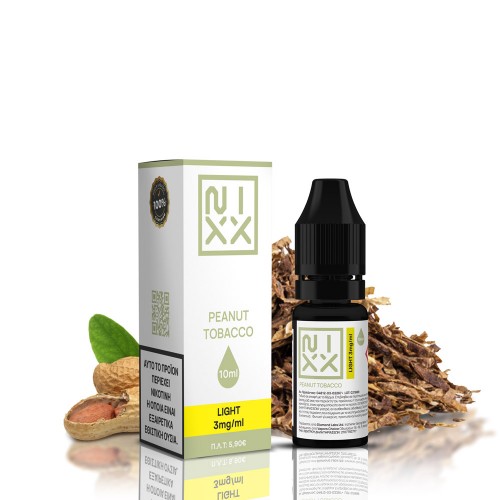 NIXX Peanut Tobacco E-Liquid 10ml