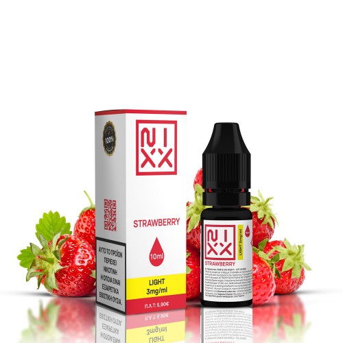 NIXX Strawberry E-Liquid 10ml