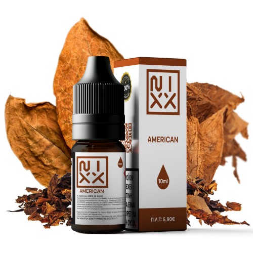 NIXX American Salt E-Liquid 10ml