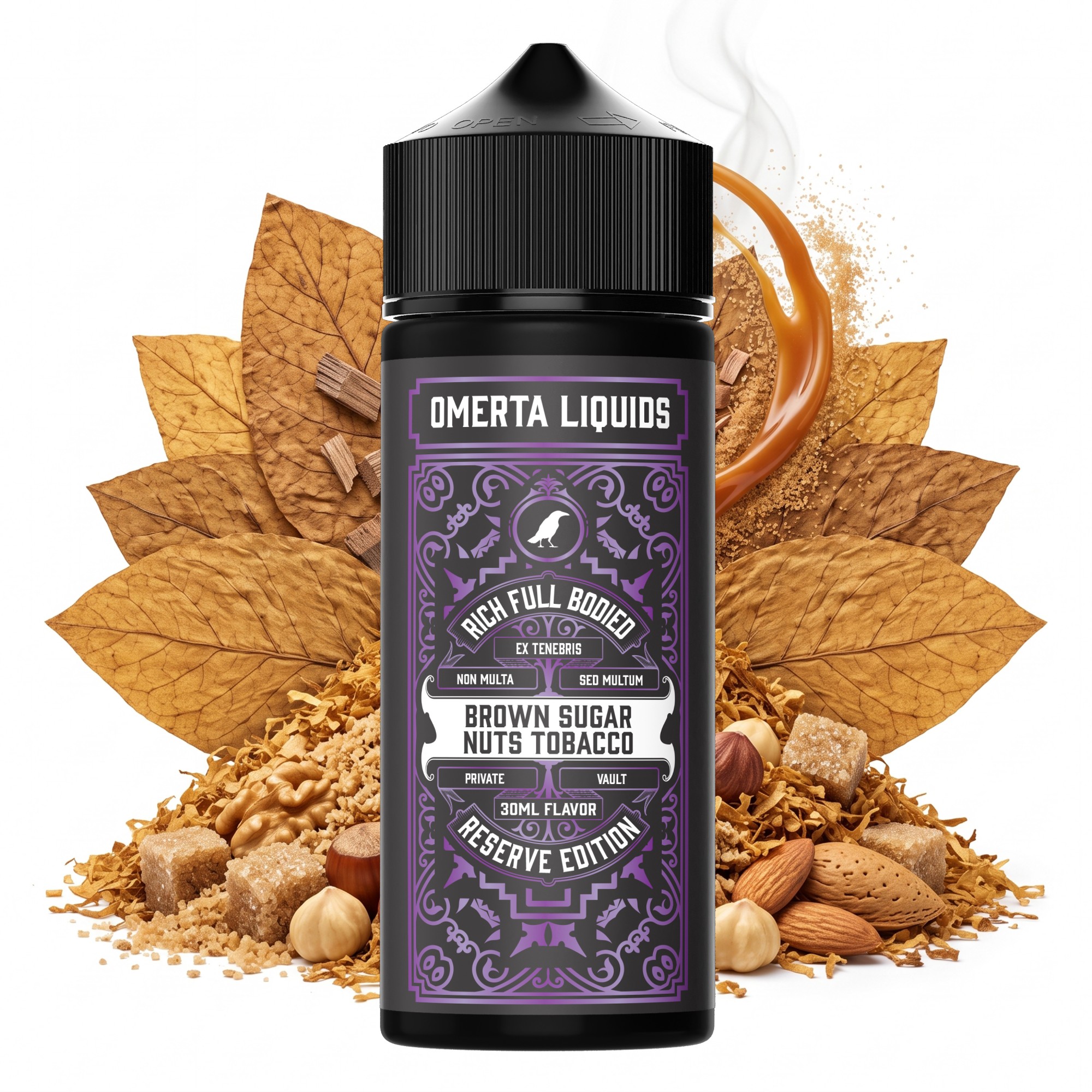 Omerta Brown Sugar Nuts Tobacco Reserve 120