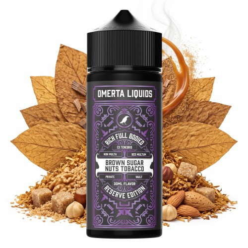 Omerta Brown Sugar Nuts Tobacco Reserve 120