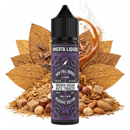 Omerta Brown Sugar Nuts Tobacco Reserve 60