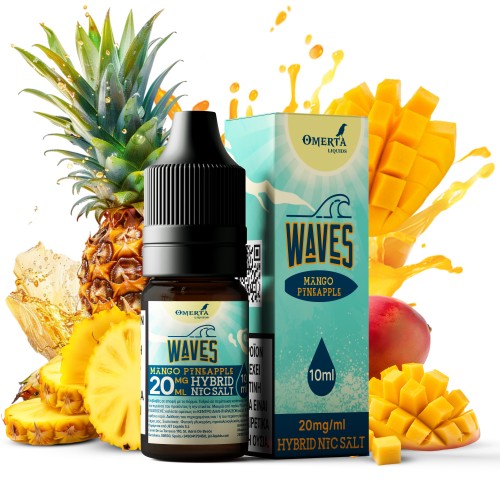 Waves Mango Pineapple Salt E-Liquid 10ml