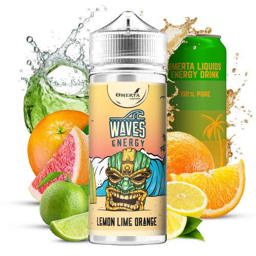 Waves Energy Lemon Lime Orange 120
