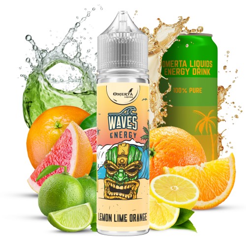 Waves Energy Lemon Lime Orange 60