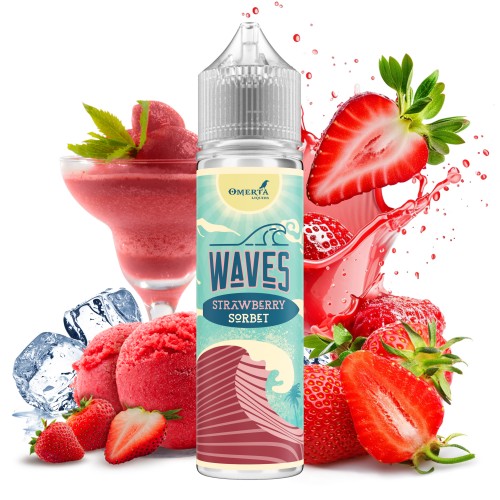 Waves Strawberry Sorbet 60