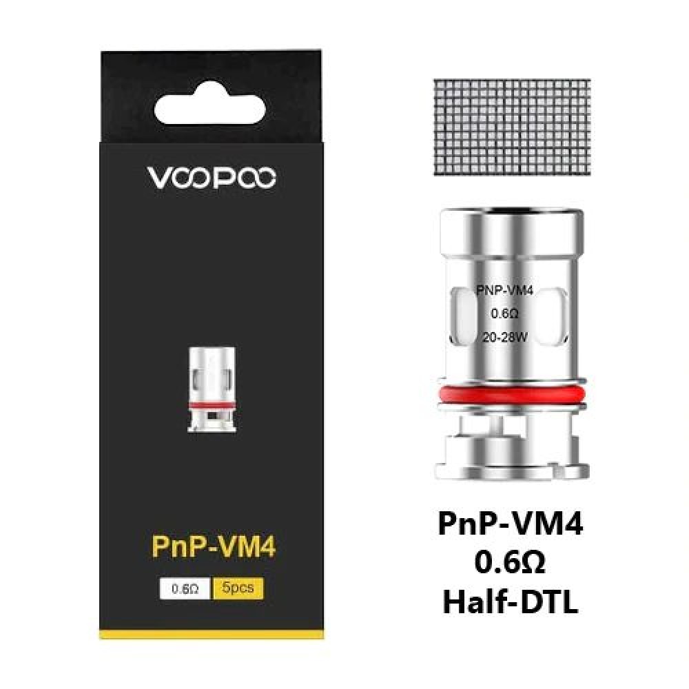 Voopoo PnP-VM4 Coil 0.6Ohm