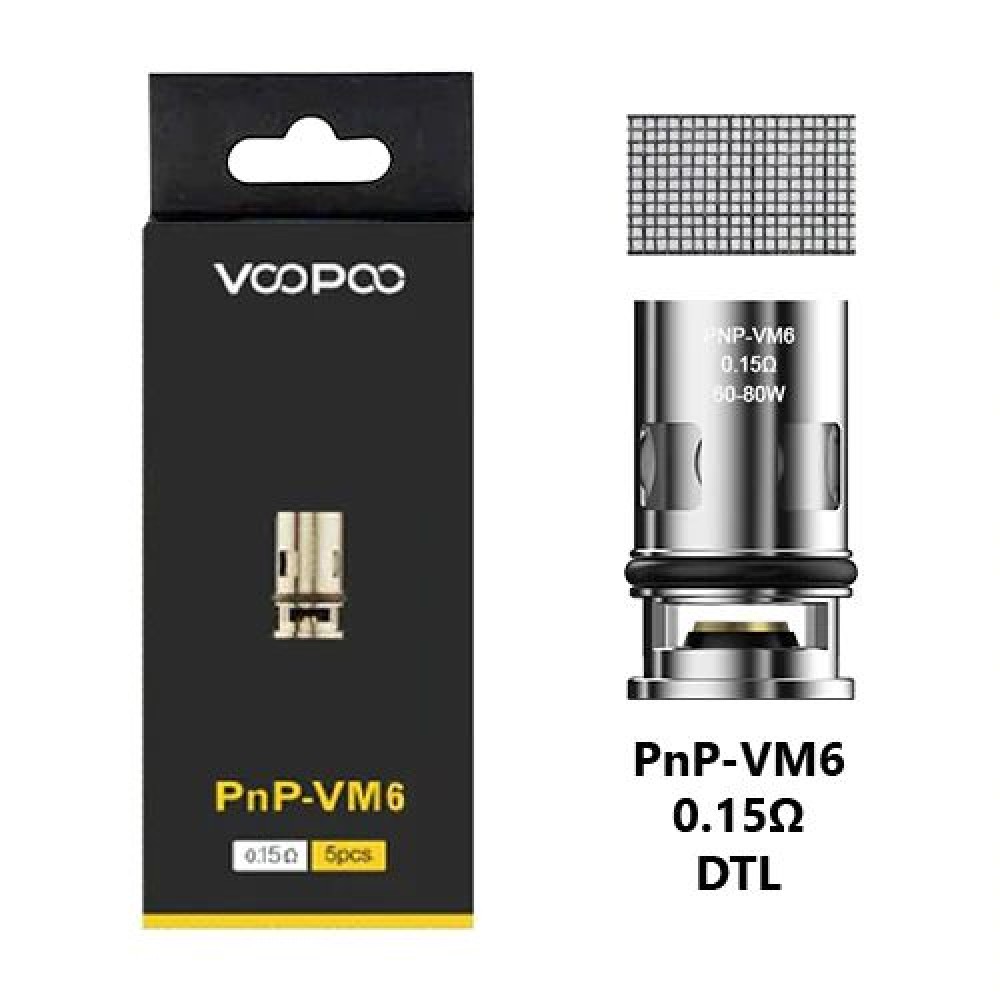 Voopoo PnP-VM6 Coil 0.15Ohm