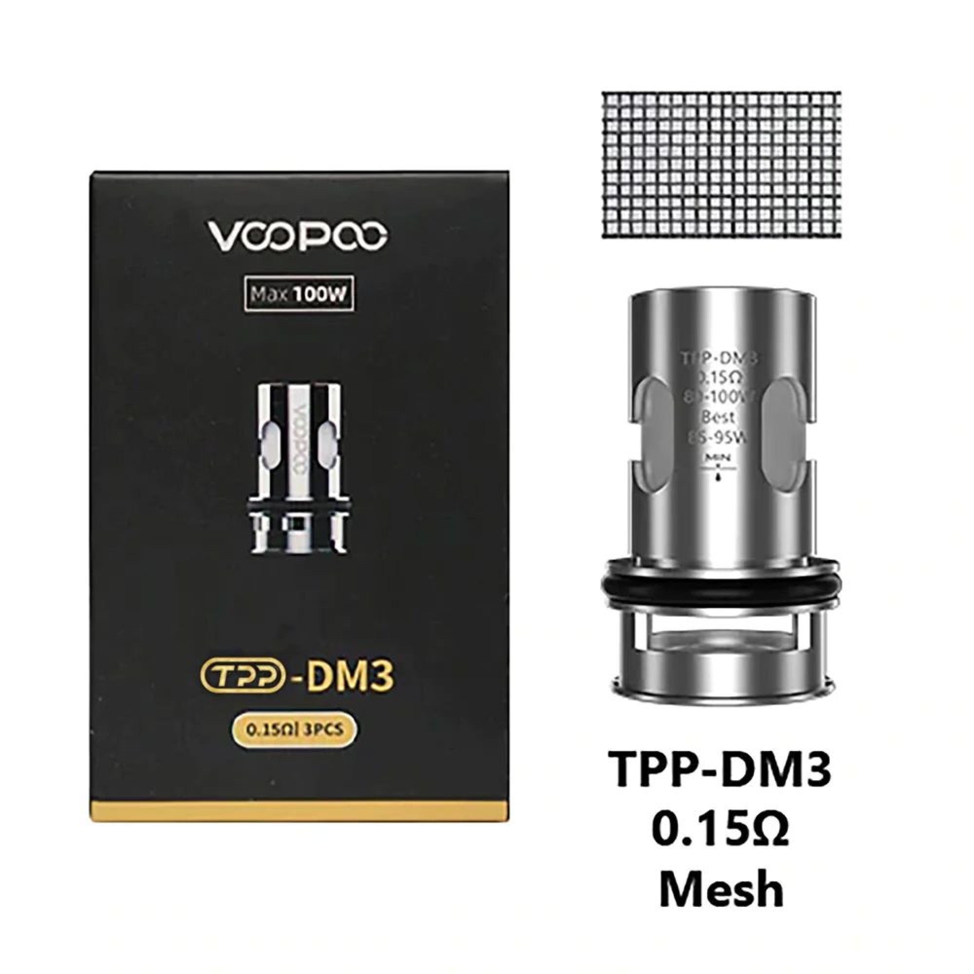 Voopoo TPP-DM3 Coil 0.15Ohm